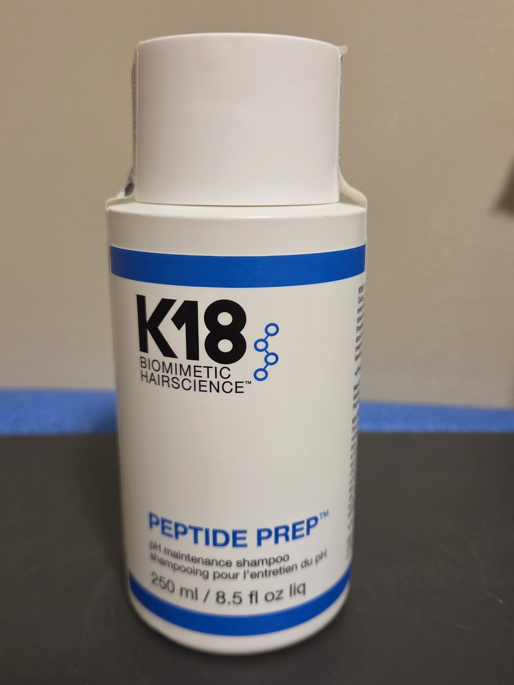 K18 Peptide Prep pH Maintenance Shampoo - White/Blue